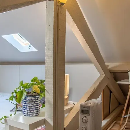 Sunny Duplex - 10 Minuter Walking To Center And Beach 公寓 卡斯凯什